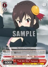 "Tad Bit Shy" Yunyun