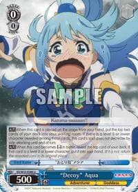 "Decoy" Aqua