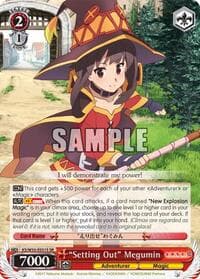 "Setting Out" Megumin (SR)