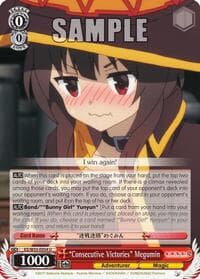 "Consecutive Victories" Megumin