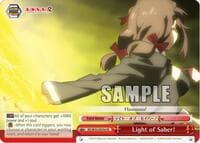 Light of Saber!