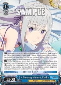 A Morning Moment, Emilia