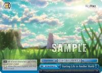Starting Life in Another World