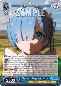Modest Request, Rem