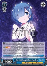 Dim Light Seen With Those Eyes, Rem