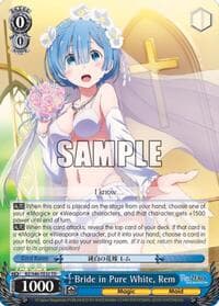 Bride in Pure White, Rem