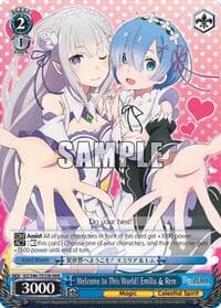 Welcome to This World! Emilia & Rem (RRR)