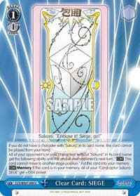 Clear Card: SIEGE
