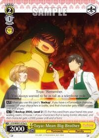 Toya: Mean Big Brother (A)