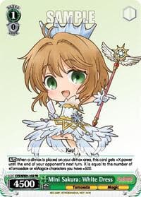 Mini Sakura: White Dress