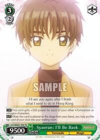 Syaoran: I'll Be Back