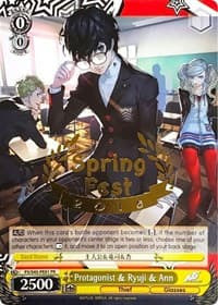 Protagonist & Ryuji & Ann (Spring Fest 2018)