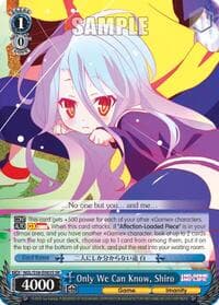 Only We Can Know, Shiro (SR)
