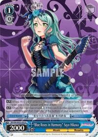 "Blue Roses in Harmony" Sayo Hikawa