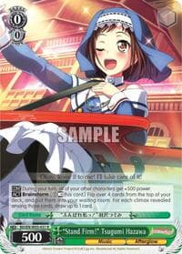 "Stand Firm!" Tsugumi Hazawa