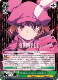 Taking Every Last Ounce of Courage, LLENN (SR)