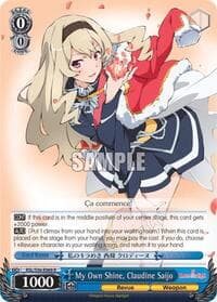 My Own Shine, Claudine Saijo