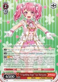 "A Sparkling Stage" Aya Maruyama (SR)