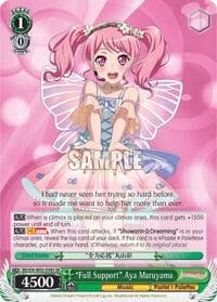 "Full Support" Aya Maruyama (SR)