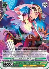 "It's Not like I'm Scared!" Ran Mitake (SR)