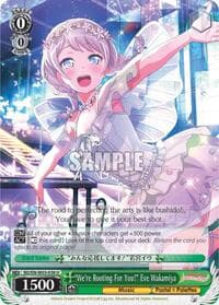 "We're Rooting For You!" Eve Wakamiya