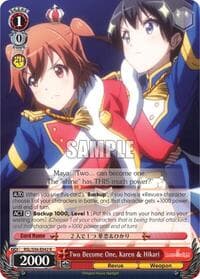 Two Become One, Karen & Hikari