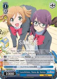Lunchtime, Nana & Junna