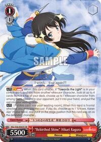 "Rebirthed Shine" Hikari Kagura (SR)