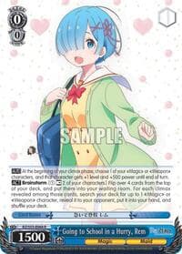Going to School in a Hurry, Rem