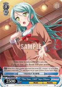 "This Time, I Will" Sayo Hikawa