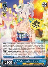 A Walk in Yukata, Emilia