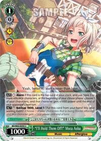 "I'll Hold Them Off!" Moca Aoba
