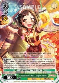 "Moderation is Key!" Tsugumi Hazawa