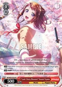 "Look! Cherry Blossoms!" Kasumi Toyama