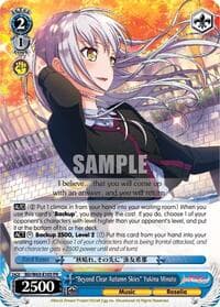 "Beyond Clear Autumn Skies" Yukina Minato