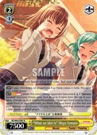 "What an Idol Is" Maya Yamato