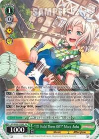 "I'll Hold Them Off!" Moca Aoba (SR)