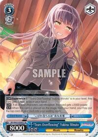 "Tears Overflowing" Yukina Minato (SR)