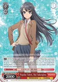 Popular Talent, Mai Sakurajima