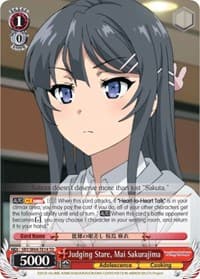 Judging Stare, Mai Sakurajima