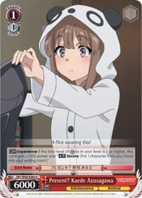 Present? Kaede Azusagawa