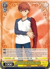 Entrusted Arm of Archer, Shirou (SR)