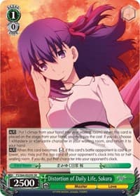 Distortion of Daily Life, Sakura (SR)