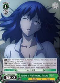 Having a Nightmare, Sakura