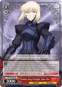 Ruthless King of Knights, Saber Alter