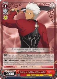 Variety of Fighting Styles, Archer