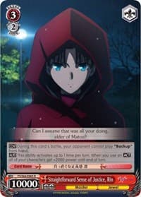 Straightforward Sense of Justice, Rin