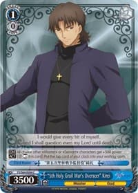 "5th Holy Grail War's Overseer" Kirei