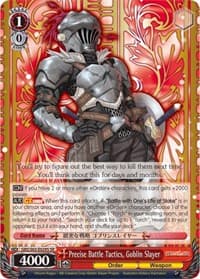 Precise Battle Tactics, Goblin Slayer (SR)