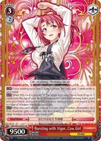 Bursting with Vigor, Cow Girl (SR)